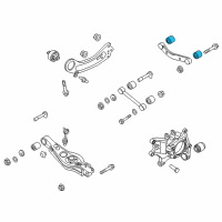 OEM 2017 Kia Sorento Bushing Diagram - 55118C5000