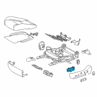 OEM 2016 Lexus RC F Computer & Switch Assembly Diagram - 84070-24021