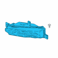 OEM 2019 BMW X3 Fog Light, Led, Right Diagram - 63-17-7-412-528