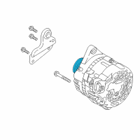 OEM 2021 Kia Forte Pulley Assembly Diagram - 3732204950