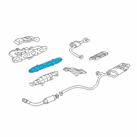 OEM 1997 Chevrolet Malibu Gasket-Exhaust Manifold Diagram - 24576382