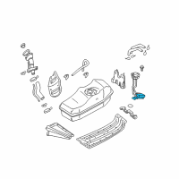 OEM Bracket-Fuel Pump Diagram - 17013-7B400