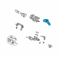 OEM 2010 Acura TSX Switch Assembly, Wiper Diagram - 35256-TL2-H41