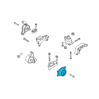 OEM Saturn Astra Mount, Engine Diagram - 13159996