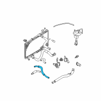 OEM 2003 Chrysler Sebring Hose Diagram - MD354406