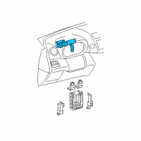 OEM 2010 Toyota RAV4 Control Module Diagram - 89650-42070