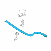 OEM Lexus SC430 Bar, Stabilizer, Front Diagram - 48811-30600