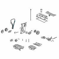 OEM 2011 Honda Civic Guide, Cam Chain Diagram - 14530-PNA-003