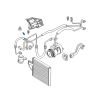 OEM 2003 BMW Z8 Pressure Sensor Diagram - 64-53-8-386-132