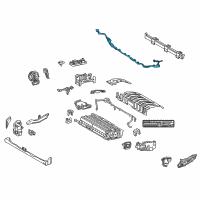 OEM 2020 Toyota Camry Cable Diagram - 821H1-06010