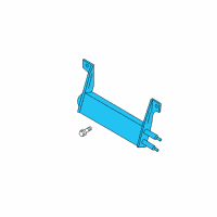 OEM 2016 Ford F-250 Super Duty Power Steering Cooler Diagram - EC3Z-3D746-A