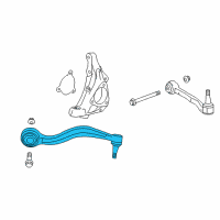 OEM 2022 Cadillac CT4 Link Asm-Front Lower Control Front Diagram - 22997257