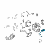 OEM Toyota Camry Heat Exchanger Diagram - 87710-33010