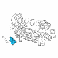 OEM Chevrolet Cruze Vacuum Control Solenoid Diagram - 55574896