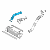 OEM 2015 BMW X4 Charge-Air Duct Diagram - 13-71-7-597-591