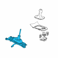 OEM Cadillac ATS Shifter Diagram - 24284595