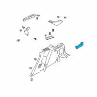 OEM 2020 Ford Escape Luggage Lamp Diagram - JL1Z-13776-C