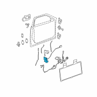 OEM 2008 Cadillac DTS Lock Diagram - 22778023