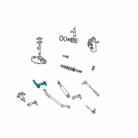 OEM 1996 GMC K2500 Suburban Arm Kit, Steering Linkage Idler Diagram - 26059030