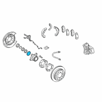 OEM 2015 Toyota 4Runner Axle Seal O-Ring Diagram - 90301-83002