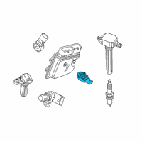 OEM 2020 Jeep Renegade Sensor-Map Diagram - 68444662AA