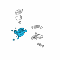 OEM 2004 Chevrolet Colorado Lower Housing Diagram - 15123621