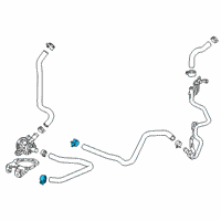 OEM Honda Clip, Water Hose (24MM) Diagram - 91405-R9S-A01