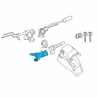 OEM 2015 Toyota Tundra Headlamp Switch Diagram - 84140-0E100