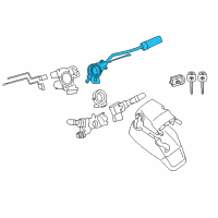 OEM 2019 Toyota Tundra Gear Shift Assembly Diagram - 33055-34040