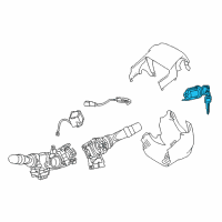 OEM 2012 Scion iQ Cylinder & Keys Diagram - 69005-74090