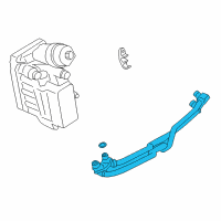 OEM 2015 BMW 328d xDrive Transmission Oil Cooler Line Diagram - 17-22-8-511-456