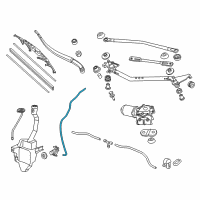 OEM 2011 Honda Odyssey Tube (4X7X1100) Diagram - 76811-TK8-A11