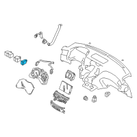 OEM 2016 Infiniti Q70L Switch Assembly - 1 Function Diagram - 251B1-1MA0A