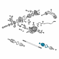 OEM 2020 Honda CR-V Boot Set, Outboard (Gkn) Diagram - 42018-T1G-E01