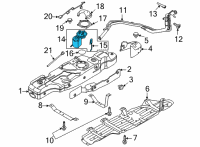 OEM 2022 Ford Bronco SENDER AND PUMP ASY Diagram - MB3Z-9H307-F