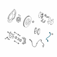 OEM 2013 Nissan Sentra Hose Assembly-Brake Front Diagram - 46211-3SH0A