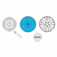 OEM Nissan NV200 Cover-Disc Wheel Diagram - 40315-3LM0A