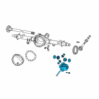 OEM Ram Case-Differential Diagram - 68217870AA