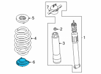 OEM Ford Maverick PAD - ANTI-SQUEAK Diagram - NZ6Z-8321-A