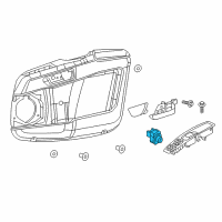 OEM 2015 Ram ProMaster City Switch-Mirror Diagram - 5SS81JXWAA