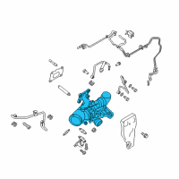 OEM 2018 Ford Focus Turbocharger Diagram - CJ5Z-6K682-F