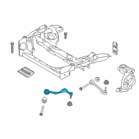 OEM 2014 BMW X1 Repair Kit, Trailing Link, Right Diagram - 31-12-2-409-598