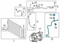 OEM 2022 Lexus NX350h TUBE & ACCESSORY ASS Diagram - 88710-78190