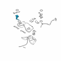 OEM 2008 Ford Mustang Fuel Pump Diagram - 7R3Z-9275-C