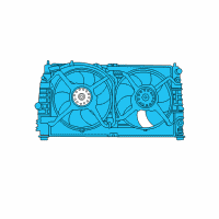 OEM 2004 Dodge Intrepid SHROUD-Fan Diagram - 5066160AA