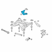 OEM 2016 Chevrolet SS Upper Control Arm Inner Bushing Diagram - 92294159