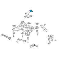 OEM 2015 Chevrolet SS Bushing Asm-Rear Suspension Upper Control Arm Diagram - 92273752