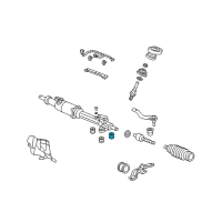 OEM 2005 Honda Accord Bushing, Gear Box Mounting Diagram - 53685-SDR-A01