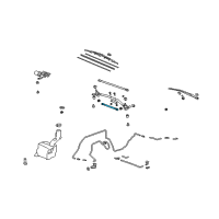 OEM Acura MDX Rod Unit A Diagram - 76540-STX-A01