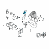 OEM Toyota Land Cruiser Expansion Valve Diagram - 88515-60060